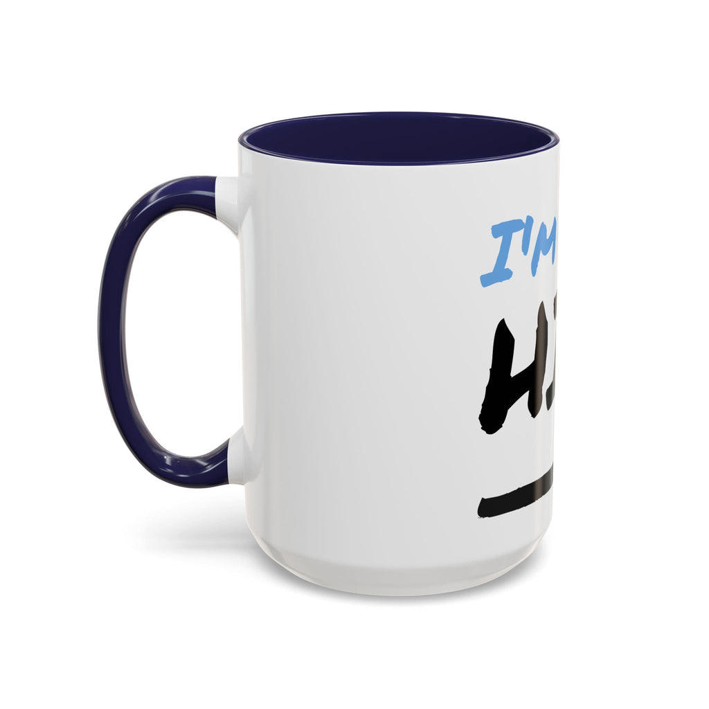 Accent Coffee Mug with Quirky 'I'm With Him' Design - Fun Gift for Him, Holiday Celebrations, Coffee Lover Gift, Cute Kitchen Decor - The Revival Rack