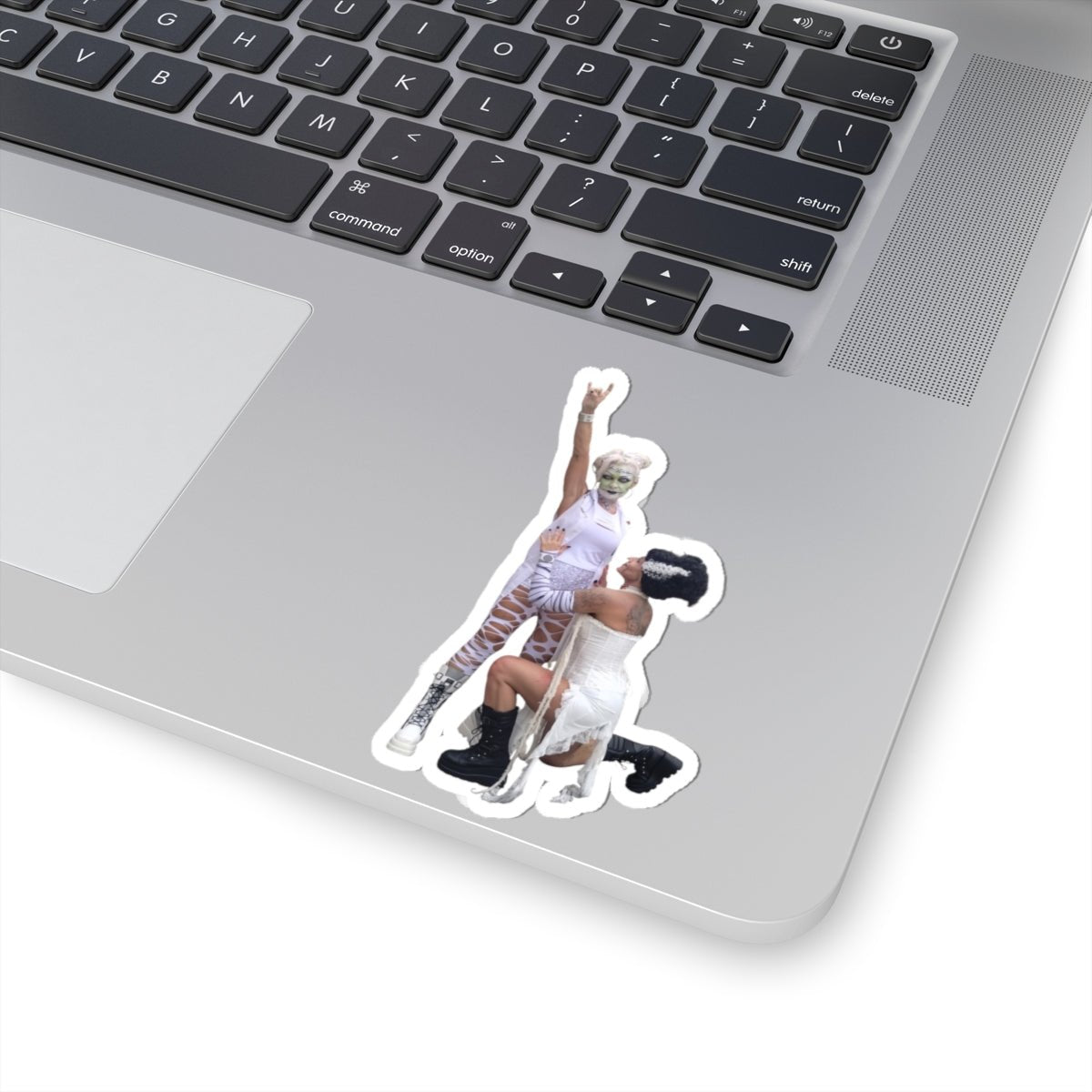 Bold Kiss - Cut Stickers for Creative Souls, Laptop Decor, Music Lovers, Party Accessories, Gift Ideas - The Revival Rack