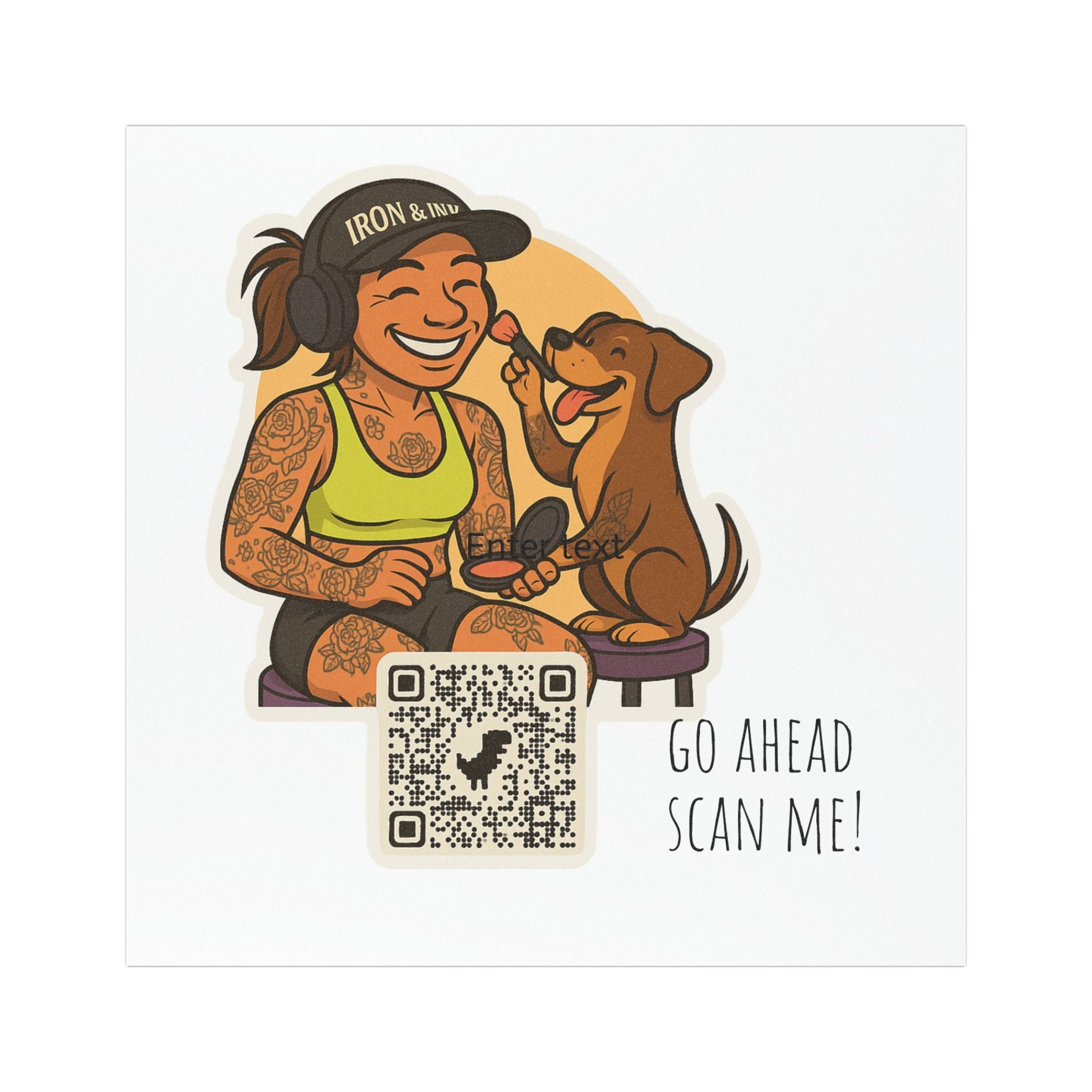 Car Magnet QR Code Magnet - The Revival Rack