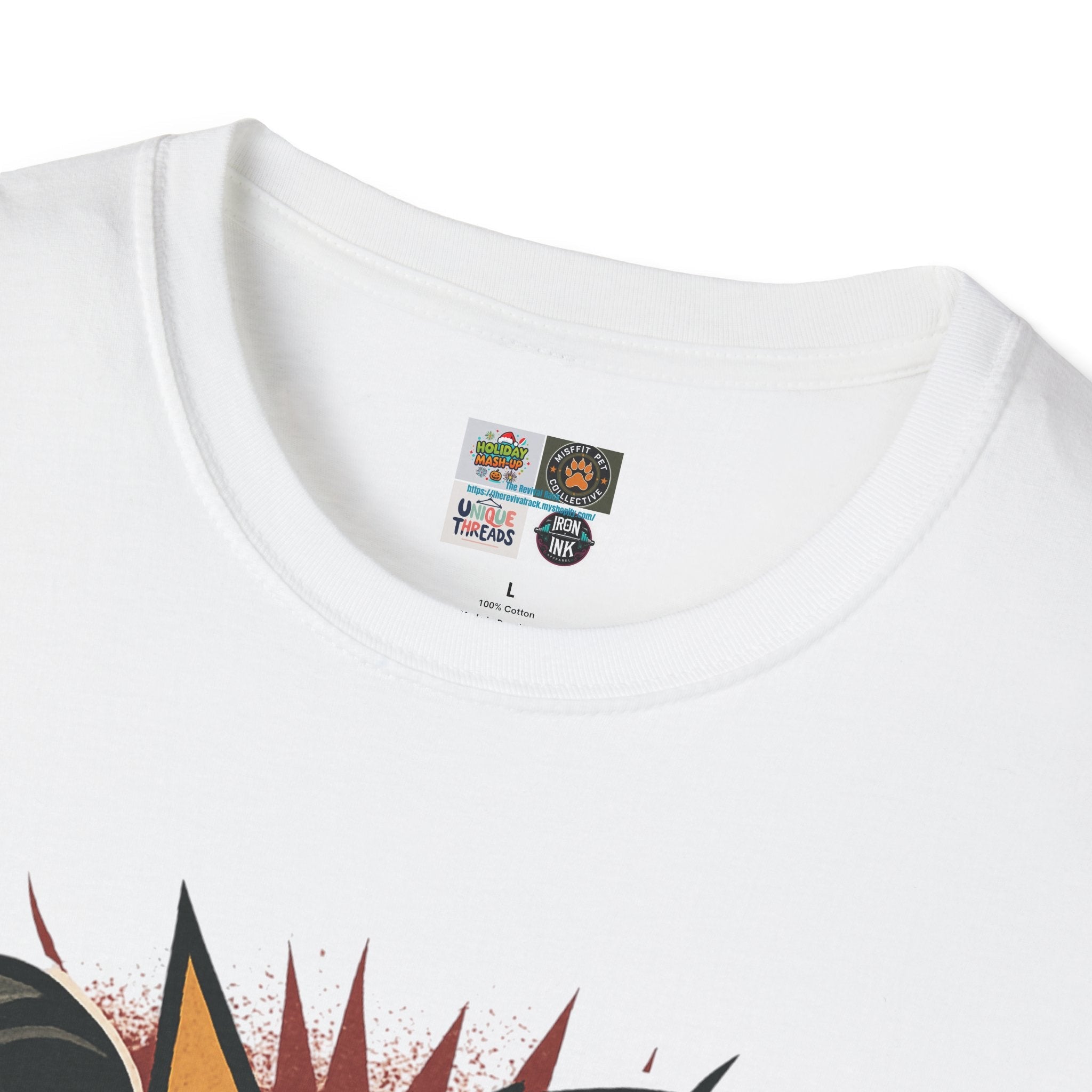 Copy of Vintage Strength Graphic T-Shirt | Gift for Fitness Lovers, Gym Workout Tee, Unisex Softstyle Tee, Unique Training Shirt, Clang Design - The Revival Rack