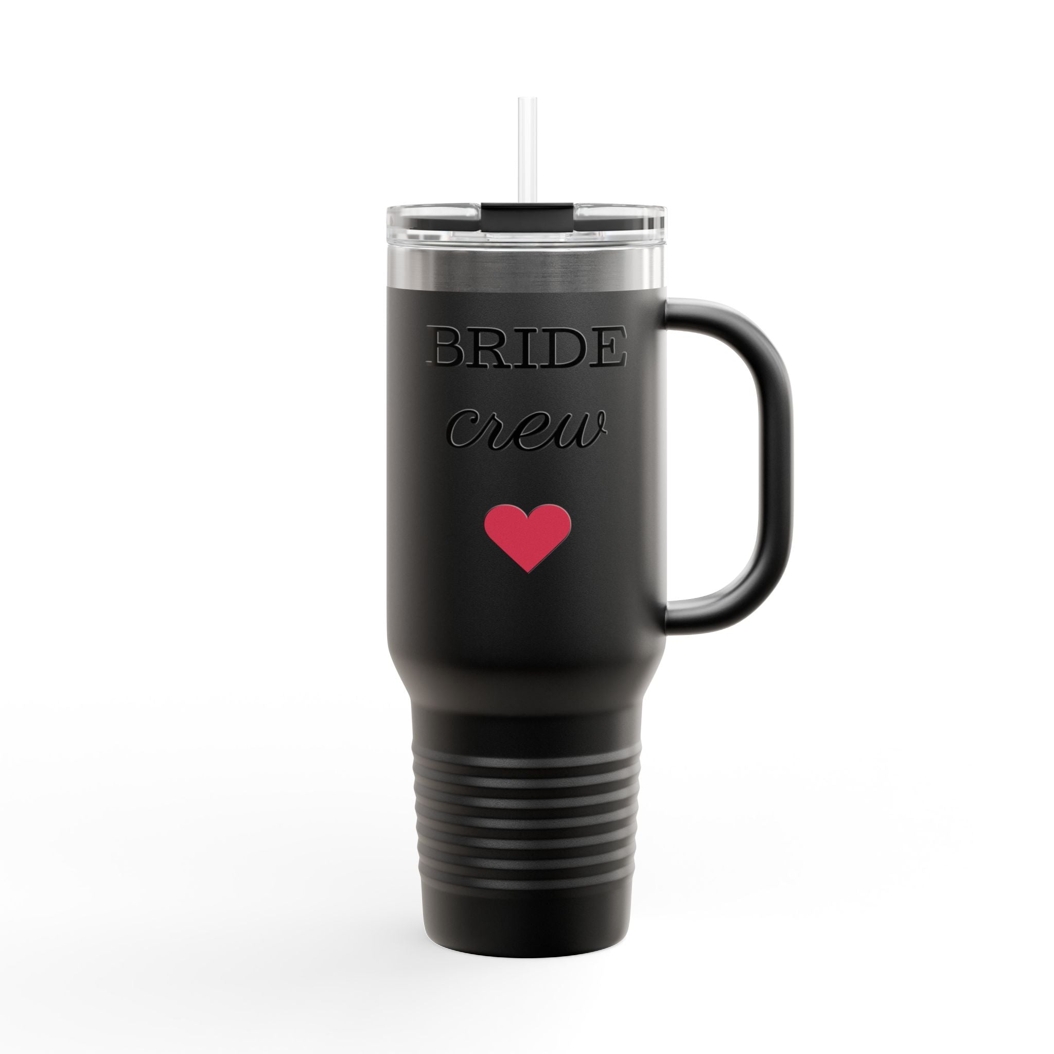 Custom Bride Crew Insulated Travel Mug | Perfect for Weddings, Bachelorette Parties, Bridal Showers, Unique Gifts, Personalized Drinkware - The Revival Rack
