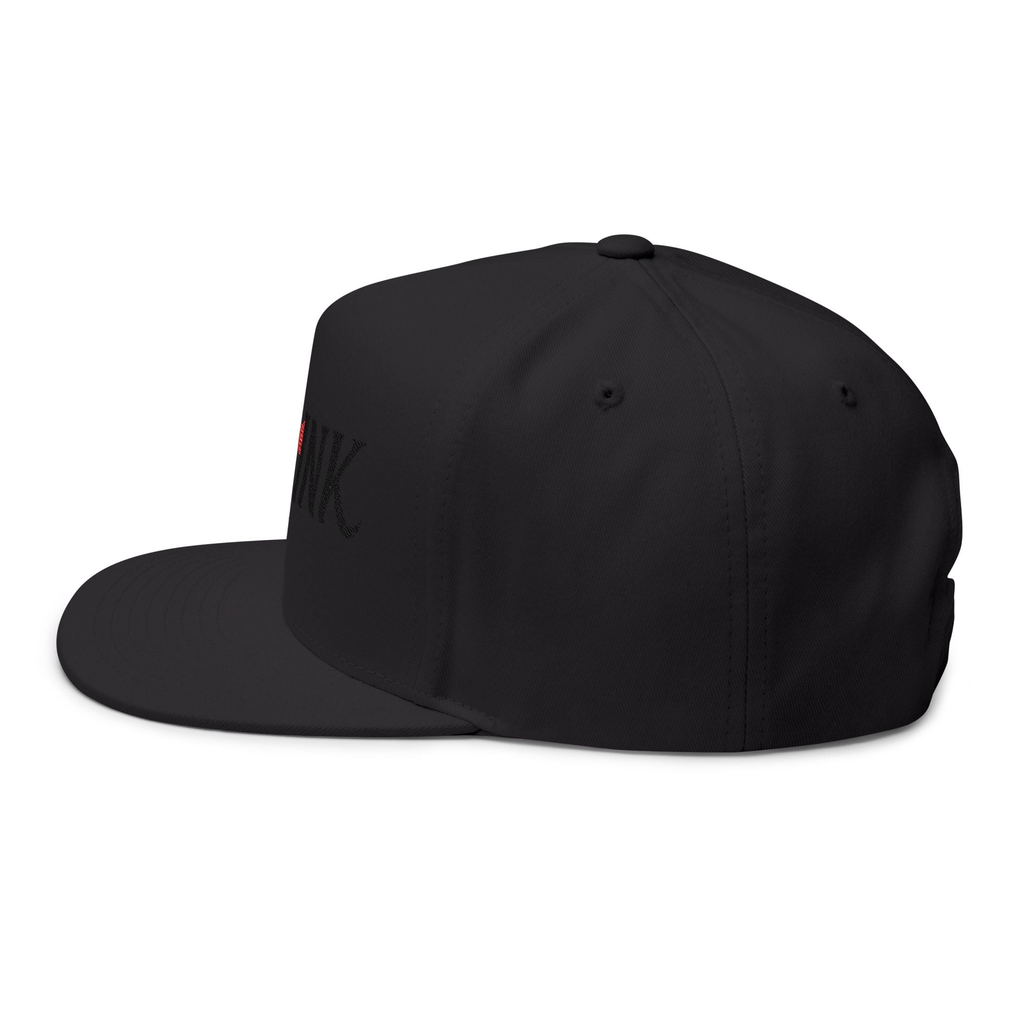 Embroidered Flat Bill Cap - Stylish Headwear for Everyday, Great for Streetwear, Gifts, and Events - The Revival Rack