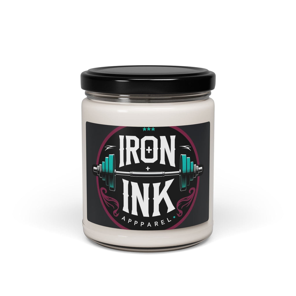 Fitness - Themed Scented Soy Candle, Workout Candle, Home Decor, Gift for Gym Lovers, Relaxation, Aromatherapy - The Revival Rack