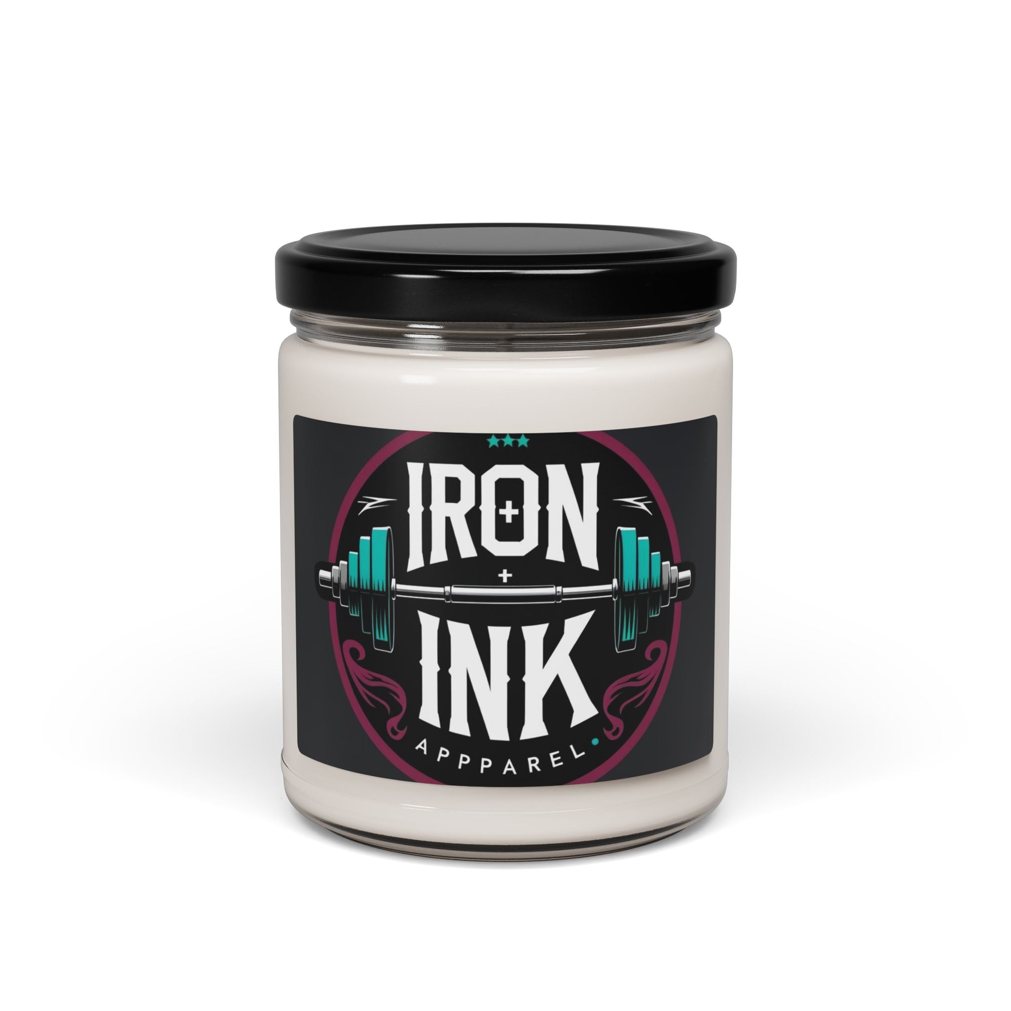 Fitness - Themed Scented Soy Candle, Workout Candle, Home Decor, Gift for Gym Lovers, Relaxation, Aromatherapy - The Revival Rack