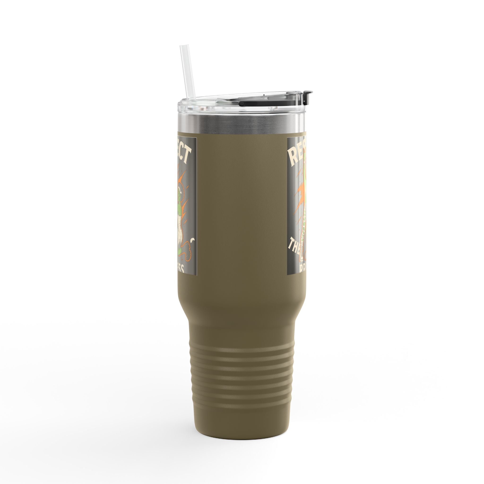 Motivational Insulated Travel Mug - Perfect for Coffee Lovers, Gym Enthusiasts, Hot Drinks, Gifts for Him/Her, Summer Hydration - The Revival Rack