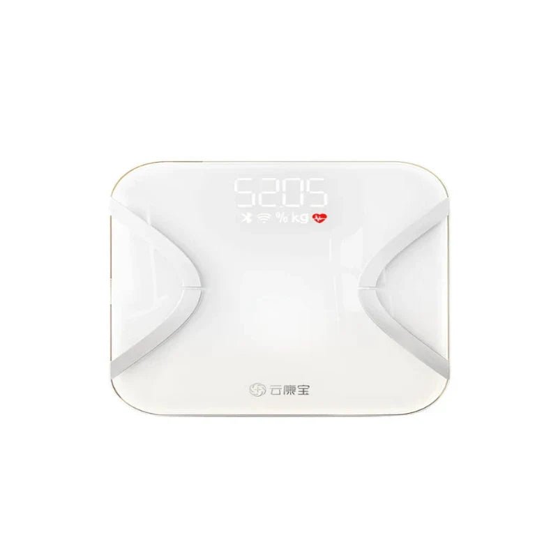 NNETB Rechargeable Body Fat Scale for Weight Loss - With Bluetooth and Wi - Fi - The Revival Rack