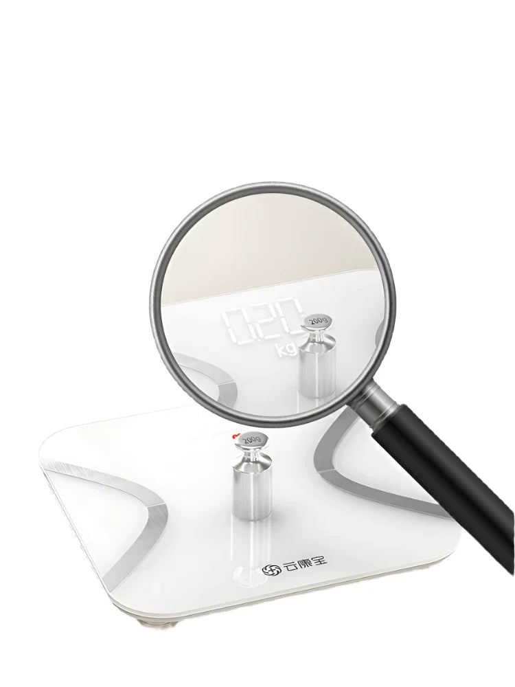 NNETB Rechargeable Body Fat Scale for Weight Loss - With Bluetooth and Wi - Fi - The Revival Rack