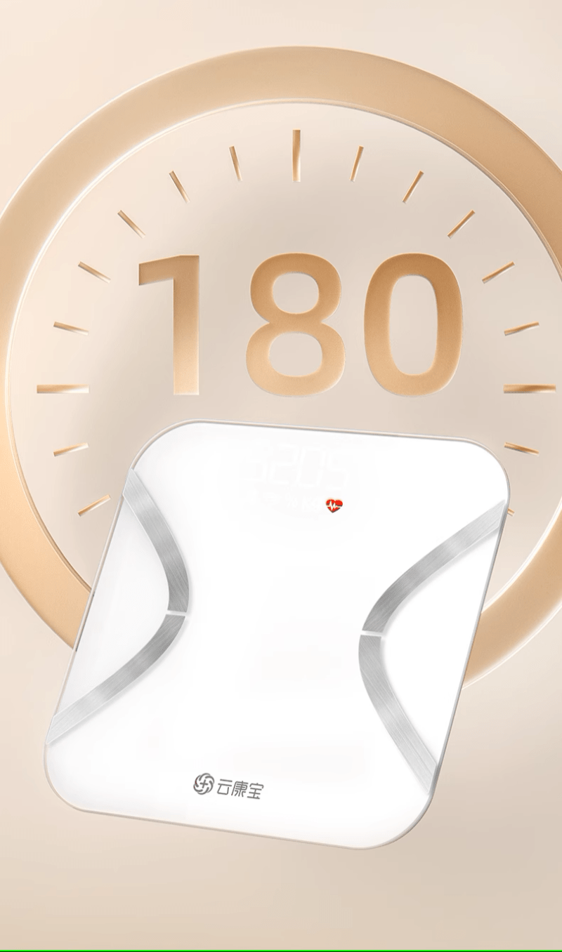 NNETB Rechargeable Body Fat Scale for Weight Loss - With Bluetooth and Wi - Fi - The Revival Rack