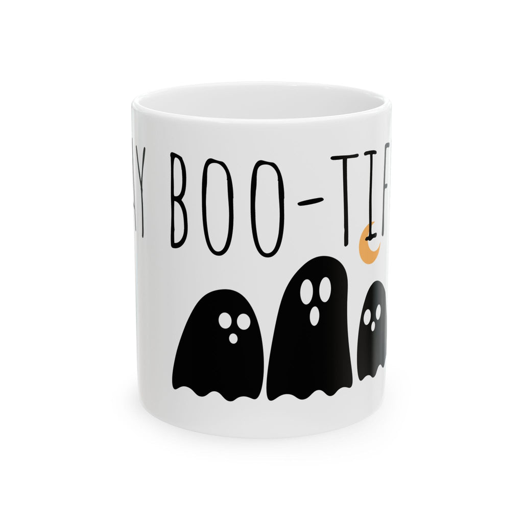 Spooky Boo - tiful Ceramic Mug - Halloween Coffee Cup, Ghost Design, Perfect Gift for Halloween Lovers, Fall Decor Item, Treat Yourself - The Revival Rack