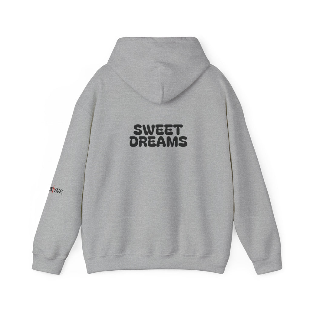 Sweet Dreams Hoodie for Dreamers, Cozy Fashion, Unique Gift for Her, Stylish Layering Sweatshirt, Perfect for Relaxation - The Revival Rack