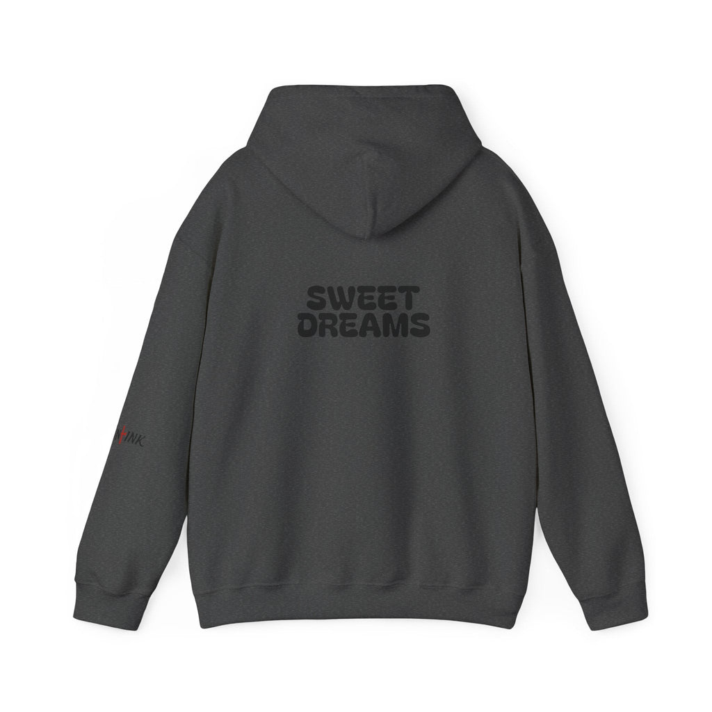Sweet Dreams Hoodie for Dreamers, Cozy Fashion, Unique Gift for Her, Stylish Layering Sweatshirt, Perfect for Relaxation - The Revival Rack