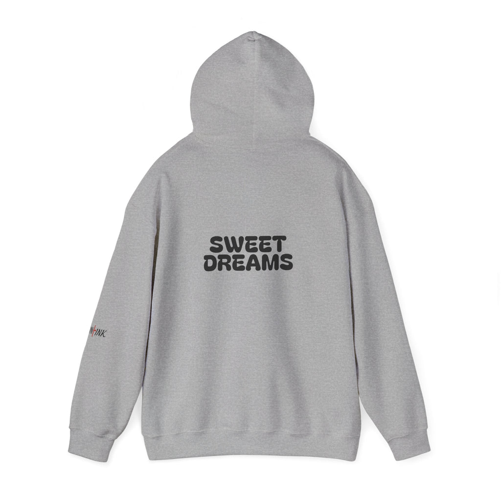 Sweet Dreams Hoodie for Dreamers, Cozy Fashion, Unique Gift for Her, Stylish Layering Sweatshirt, Perfect for Relaxation - The Revival Rack