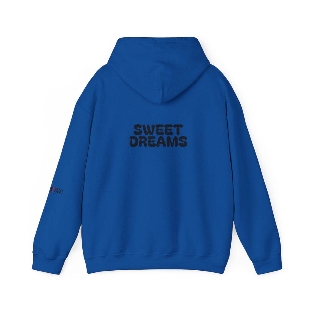 Sweet Dreams Hoodie for Dreamers, Cozy Fashion, Unique Gift for Her, Stylish Layering Sweatshirt, Perfect for Relaxation - The Revival Rack