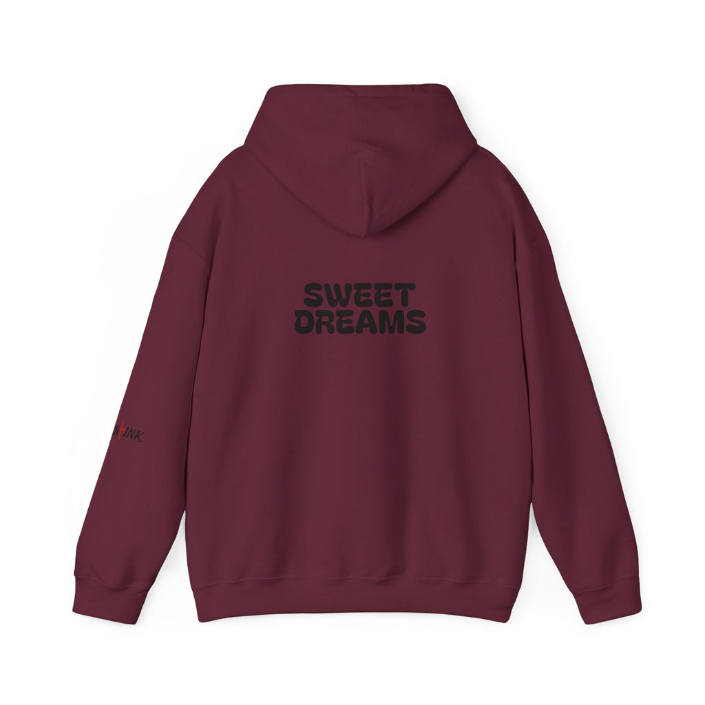 Sweet Dreams Hoodie for Dreamers, Cozy Fashion, Unique Gift for Her, Stylish Layering Sweatshirt, Perfect for Relaxation - The Revival Rack