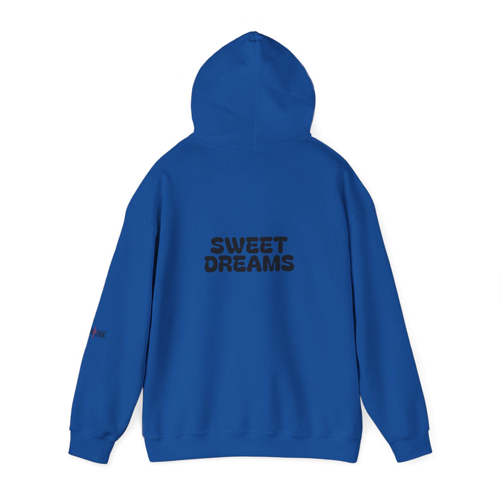 Sweet Dreams Hoodie for Dreamers, Cozy Fashion, Unique Gift for Her, Stylish Layering Sweatshirt, Perfect for Relaxation - The Revival Rack