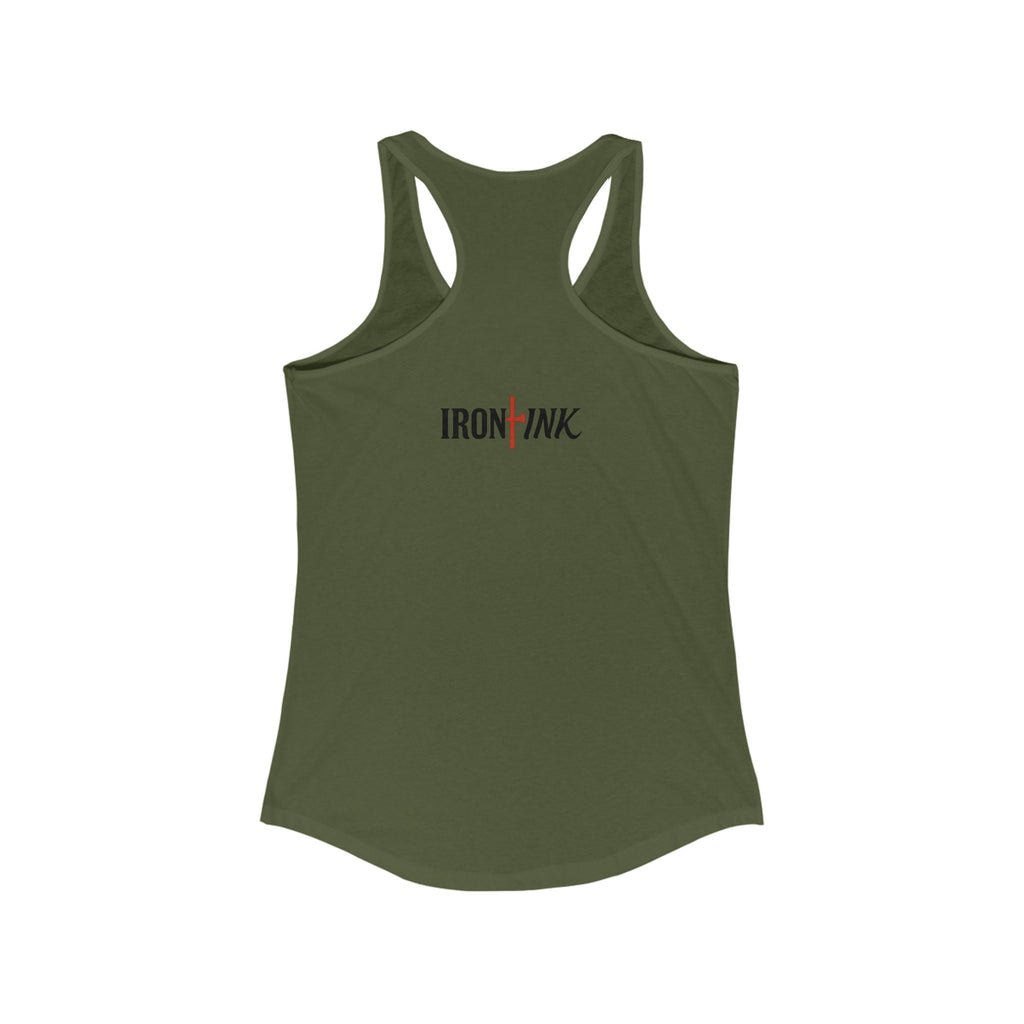 Tank Top - Frankenstein and Bride Halloween Racerback - The Revival Rack