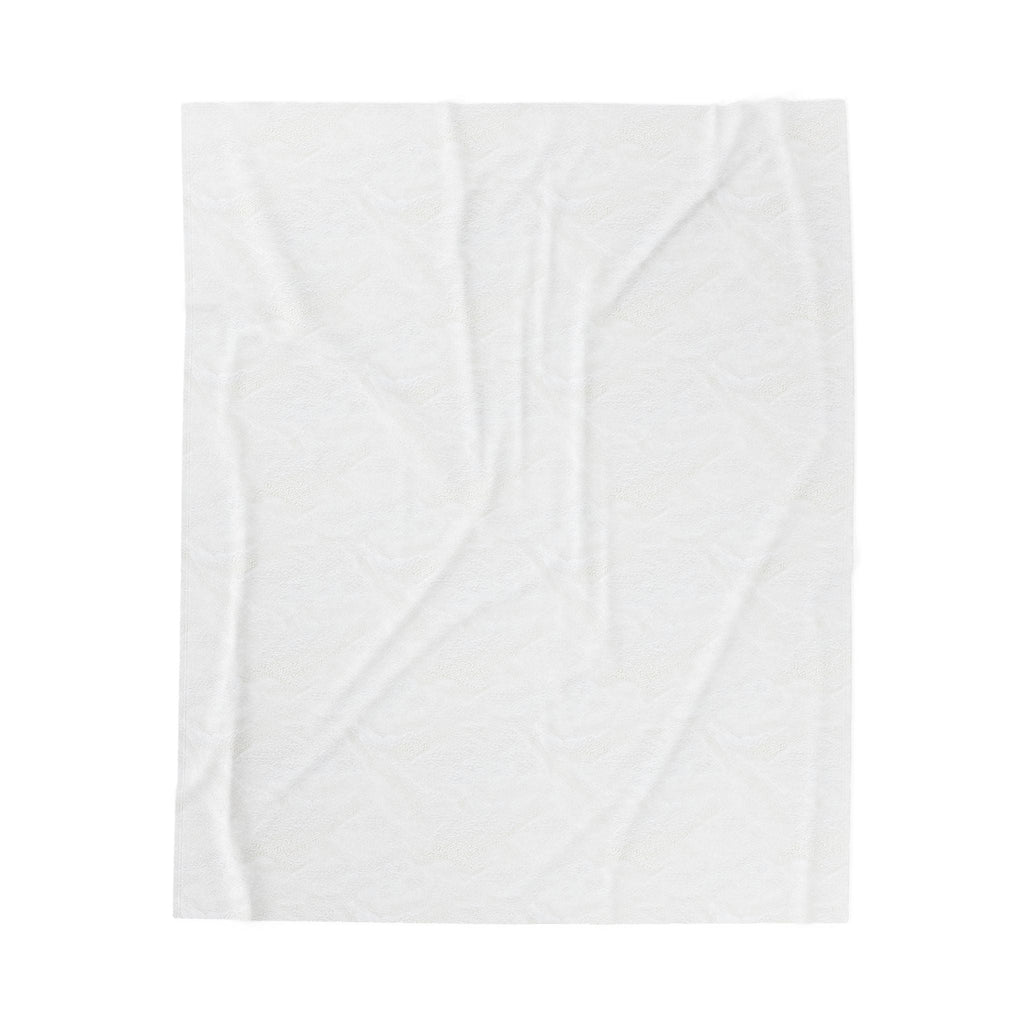 Velveteen Plush Blanket — Colorful Raccoon "Stay Trashy" Throw Blanket - Aura