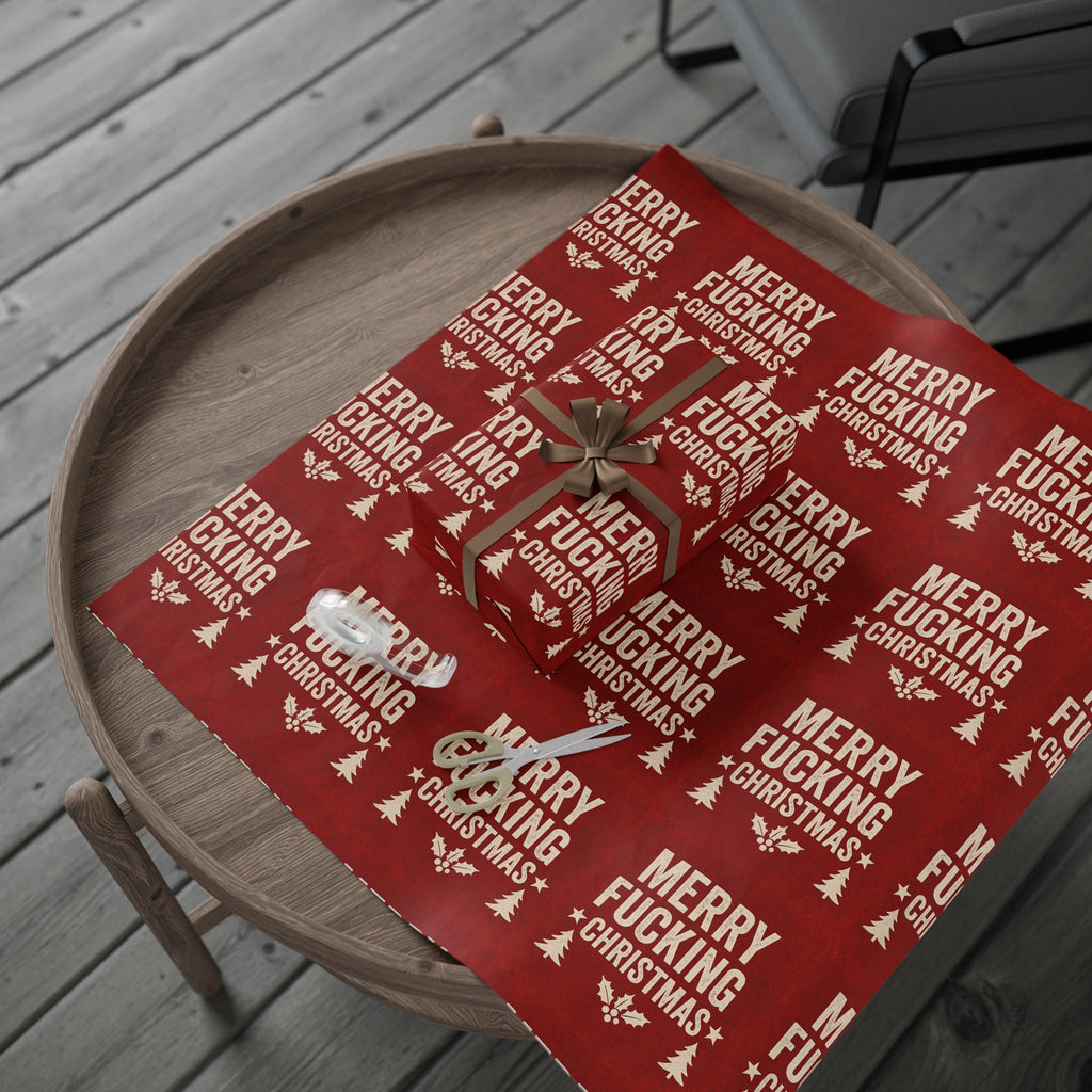 Wrapping Papers - Dirty Holiday Fun Design - The Revival Rack