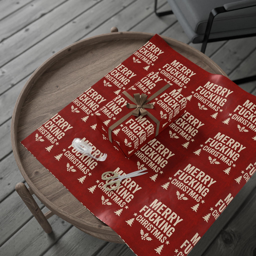 Wrapping Papers - Dirty Holiday Fun Design - The Revival Rack